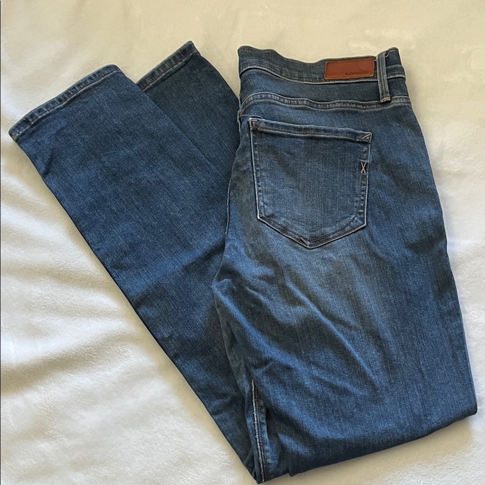 Express Skinny Midrise Denim
